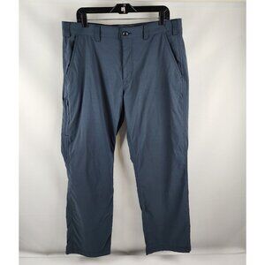 Eddie Bauer Travex Pants Mens 36x30 Horizon Guide Chino Stretch Steel Gray